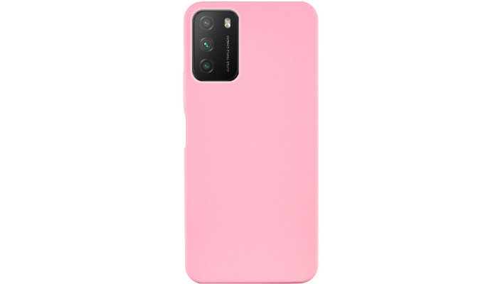 Чехол Silicone Cover Lakshmi (AA) для Xiaomi Poco M3 Розовый / Pink - фото