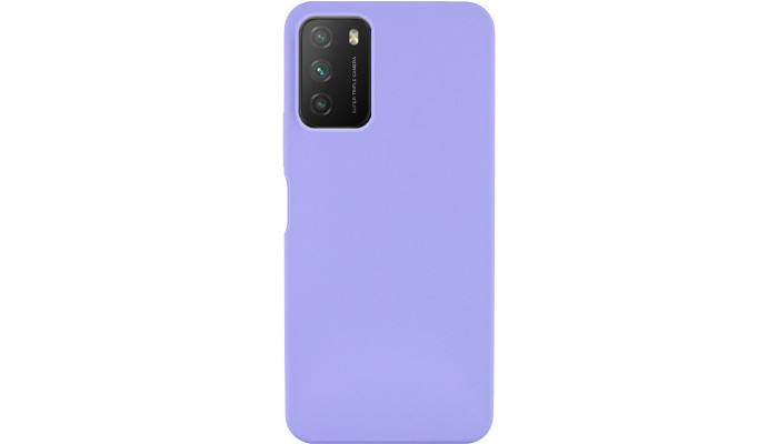 Чехол Silicone Cover Lakshmi (AA) для Xiaomi Poco M3 Сиреневый / Dasheen - фото