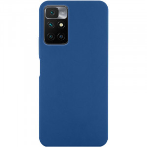 Чохол Silicone Cover Lakshmi (AA) для Xiaomi Redmi 10 Синій / Navy Blue