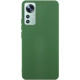 Чехол Silicone Cover Lakshmi (AA) для Xiaomi 12T / 12T Pro Зеленый / Dark green - фото