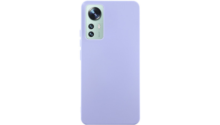 Чехол Silicone Cover Lakshmi (AA) для Xiaomi 12T / 12T Pro Сиреневый / Dasheen - фото