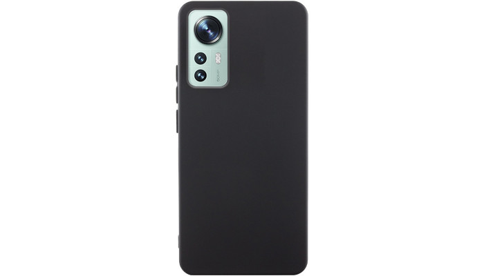 Чехол Silicone Cover Lakshmi (AA) для Xiaomi 12T / 12T Pro Черный / Black - фото