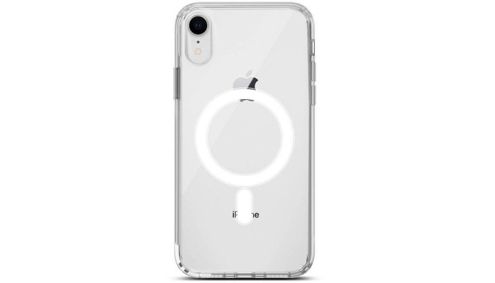 Чехол TPU Clear Case with MagSafe для Apple iPhone XR (6.1