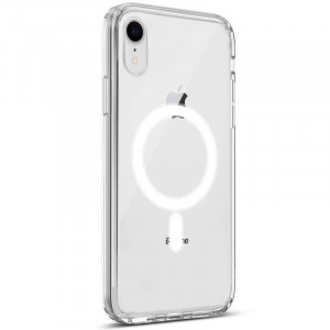 Чехол TPU Clear Case with MagSafe для Apple iPhone XR (6.1