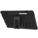 TPU+PC чехол Protector Stand для Samsung Galaxy Tab S9+ / S9+ FE 12,4'' Black - фото