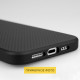 Чехол TPU+PC Carbon with MagSafe для Apple iPhone 16 (6.1