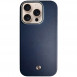 Чохол PC+Leather SGP with MagSafe для Apple iPhone 16 Pro (6.3") Blue