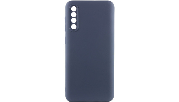 Чохол TPU GETMAN Liquid Silk Full Camera для Samsung Galaxy A50 (A505F) / A50s / A30s Синій / Midnight Blue - фото