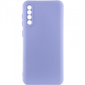 Чехол TPU GETMAN Liquid Silk Full Camera для Samsung Galaxy A50 (A505F) / A50s / A30s Сиреневый / Dasheen