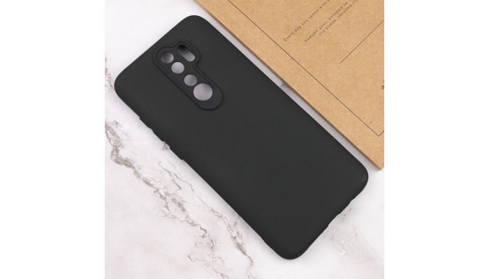 Чохол TPU GETMAN Liquid Silk Full Camera для Xiaomi Redmi Note 8 Pro Чорний / Black - фото