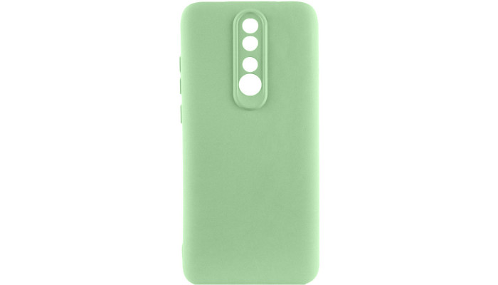 Чехол TPU GETMAN Liquid Silk Full Camera для Xiaomi Redmi 8 Зеленый / Pistachio - фото