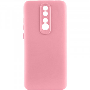 Чехол TPU GETMAN Liquid Silk Full Camera для Xiaomi Redmi 8 Розовый / Pink