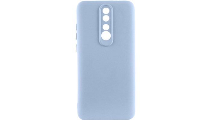 Чехол TPU GETMAN Liquid Silk Full Camera для Xiaomi Redmi 8 Голубой / Lilac Blue - фото