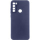 Чехол TPU GETMAN Liquid Silk Full Camera для Xiaomi Redmi Note 8T Синий / Midnight Blue - фото