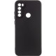 Чехол TPU GETMAN Liquid Silk Full Camera для Xiaomi Redmi Note 8T Черный / Black - фото