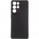 Чохол TPU GETMAN Liquid Silk Full Camera для Samsung Galaxy S21 Ultra Чорний / Black