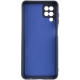 Чохол TPU GETMAN Liquid Silk Full Camera для Samsung Galaxy A12 Синій / Midnight Blue - фото