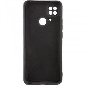 Чехол TPU GETMAN Liquid Silk Full Camera для Xiaomi Redmi 10C Черный / Black