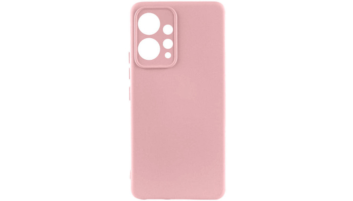 Чехол TPU GETMAN Liquid Silk Full Camera для Xiaomi Redmi Note 12 4G Розовый / Pink - фото