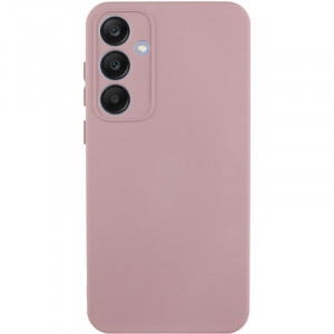 Чехол TPU GETMAN Liquid Silk Full Camera для Samsung Galaxy S23 FE Розовый / Pink Sand