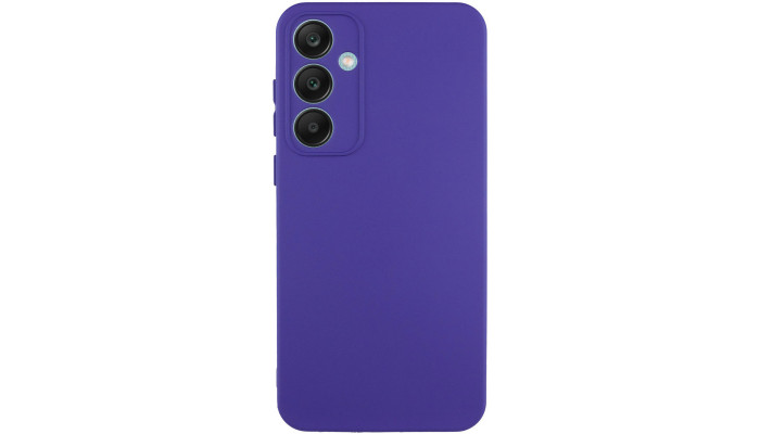 Чехол TPU GETMAN Liquid Silk Full Camera для Samsung Galaxy S23 FE Фиолетовый / Ultra Violet - фото