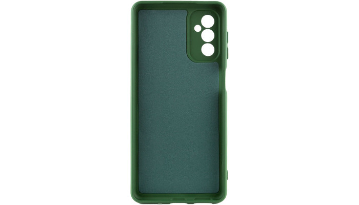 Чехол TPU GETMAN Liquid Silk Full Camera для Samsung Galaxy A15 4G/5G / M15 5G Зеленый / Dark green - фото