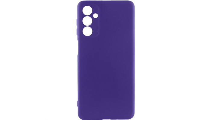 Чехол TPU GETMAN Liquid Silk Full Camera для Samsung Galaxy A15 4G/5G / M15 5G Фиолетовый / Ultra Violet - фото