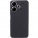 Чехол TPU GETMAN Liquid Silk Full Camera для Xiaomi Redmi 13 4G / Poco M6 4G Черный / Black