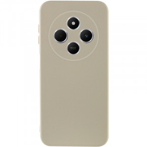 Чохол TPU GETMAN Liquid Silk Full Camera для Xiaomi Redmi 14C / Poco C75 Песочный / Sand