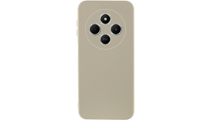 Чохол TPU GETMAN Liquid Silk Full Camera для Xiaomi Redmi 14C / Poco C75 Песочный / Sand - фото