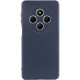 Чохол TPU GETMAN Liquid Silk Full Camera для Xiaomi Redmi 14C / Poco C75 Синій / Midnight Blue - фото