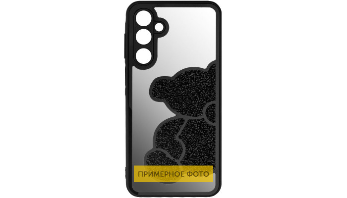 TPU+PC чохол Teddy для Xiaomi Redmi 13C / Poco C65 Black - фото