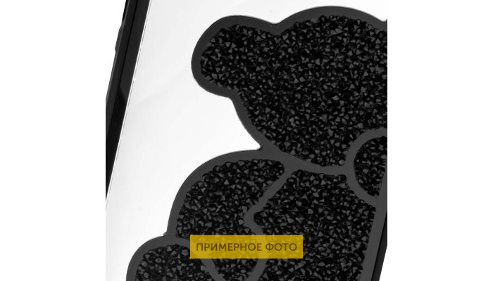 TPU+PC чехол Teddy для Xiaomi Redmi Note 13 4G Black - фото