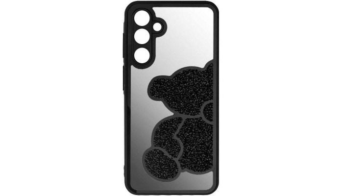 TPU+PC чохол Teddy для Samsung Galaxy A35 Black - фото