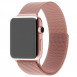 Ремешок Milanese Loop Design для Apple watch 42mm/44mm/45mm/49mm Rose Gold