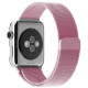 Ремінець Milanese Loop Design для Apple watch 38mm/40mm/41mm Rose Pink - фото