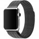 Ремешок Milanese Loop Design для Apple watch 38mm/40mm/41mm Space grey