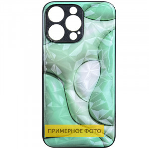 TPU+PC чехол Prisma BubbleGum для Xiaomi Redmi 12C 3D Green