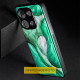 TPU+PC чехол Prisma BubbleGum для Xiaomi Redmi 12C 3D Green - фото