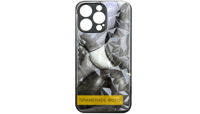 TPU+PC чехол Prisma BubbleGum для Xiaomi Redmi 12C 3D Grey - фото