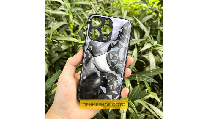 TPU+PC чехол Prisma BubbleGum для Xiaomi Redmi 12C 3D Grey - фото