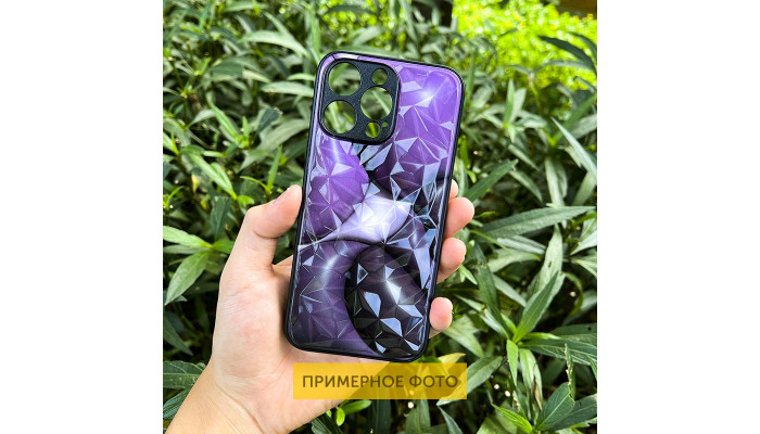 TPU+PC чехол Prisma BubbleGum для Xiaomi Redmi 12C 3D Purple - фото