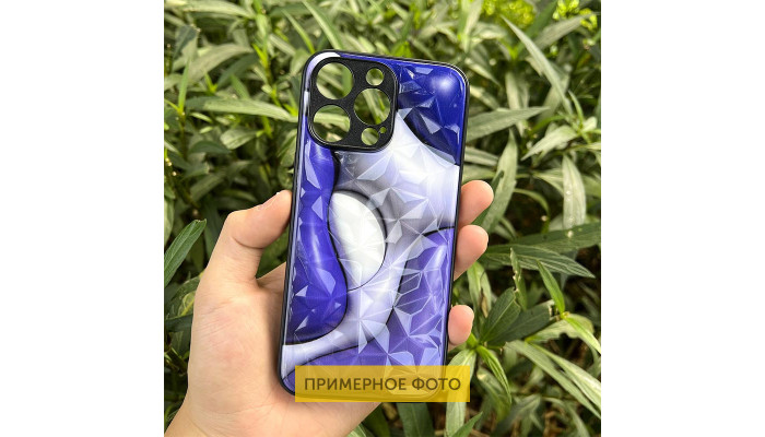 TPU+PC чехол Prisma BubbleGum для Samsung Galaxy A05 3D Blue - фото