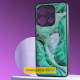 TPU+PC чехол Prisma BubbleGum для Samsung Galaxy A05 3D Green - фото