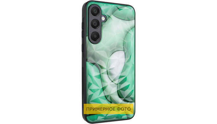 TPU+PC чехол Prisma BubbleGum для Samsung Galaxy A05 3D Green - фото