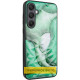 TPU+PC чехол Prisma BubbleGum для Samsung Galaxy A05 3D Green - фото