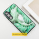 TPU+PC чехол Prisma BubbleGum для Samsung Galaxy A05 3D Green - фото