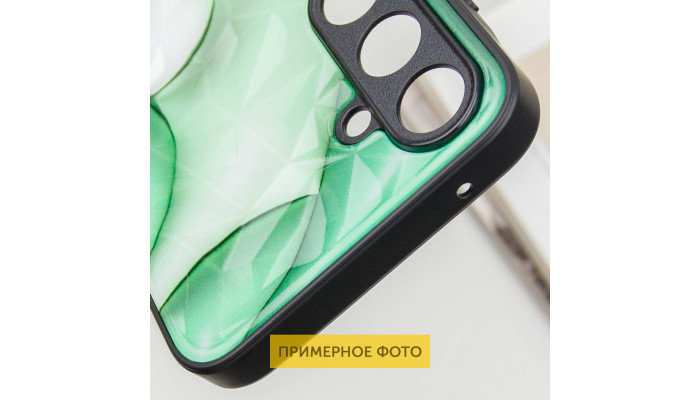 TPU+PC чехол Prisma BubbleGum для Samsung Galaxy A05 3D Green - фото