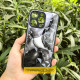 TPU+PC чехол Prisma BubbleGum для Samsung Galaxy A05 3D Grey - фото