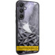 TPU+PC чехол Prisma BubbleGum для Samsung Galaxy A05 3D Grey - фото